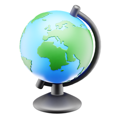 Table Globe  3D Icon