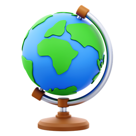 Table Globe  3D Icon