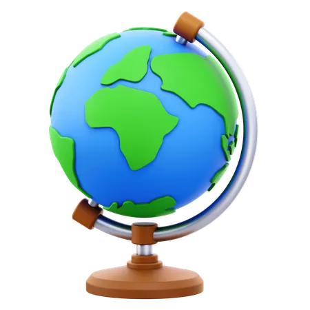 Table Globe  3D Icon