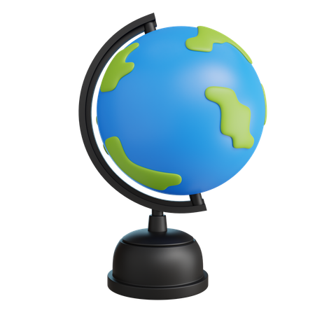 Table Globe  3D Icon