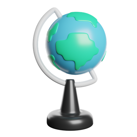 Table Globe  3D Icon