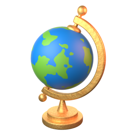 Table Globe  3D Icon