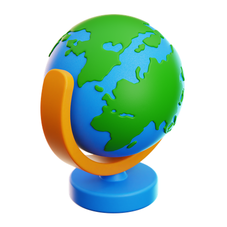 Table Globe  3D Icon