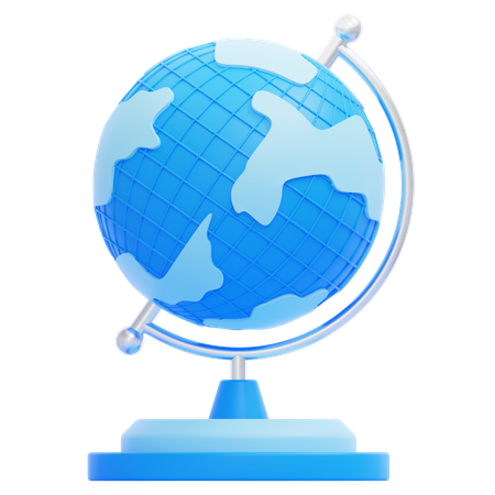 Table Globe  3D Icon