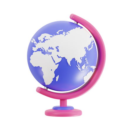 Table Globe  3D Icon