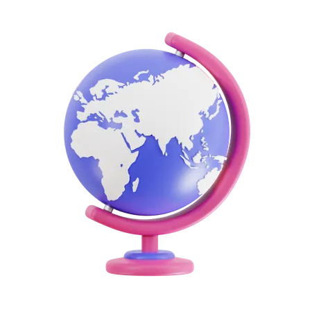 Table Globe  3D Icon