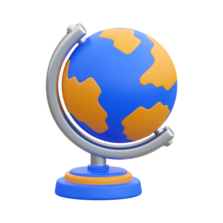 Table Globe  3D Icon