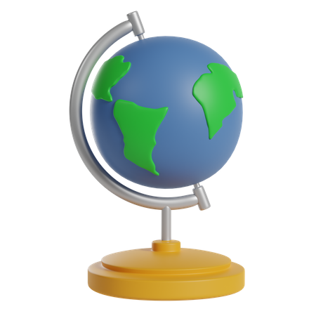 Table Globe  3D Icon