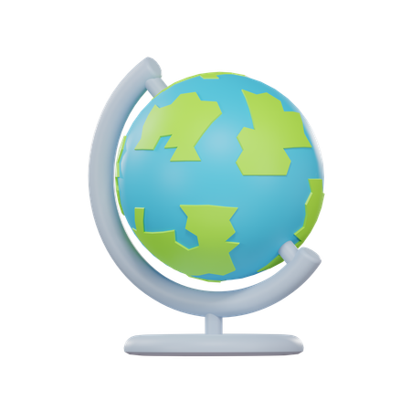 Table Globe  3D Icon