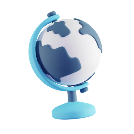 Table Globe  3D Icon