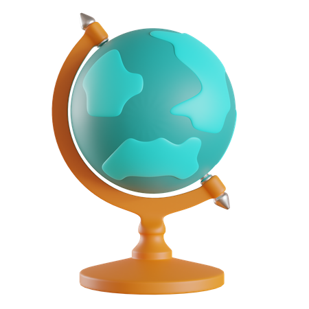 Table Globe  3D Icon