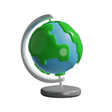 Table Globe  3D Icon