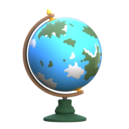 Table Globe  3D Icon