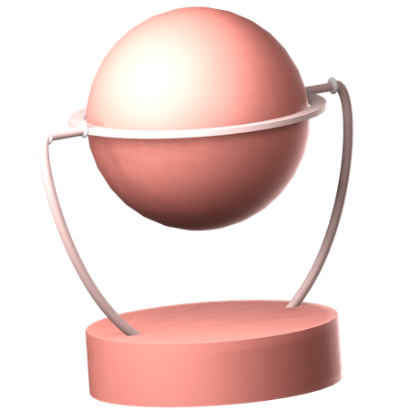 Table Globe  3D Icon