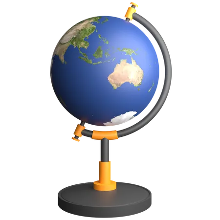 Table Globe  3D Icon