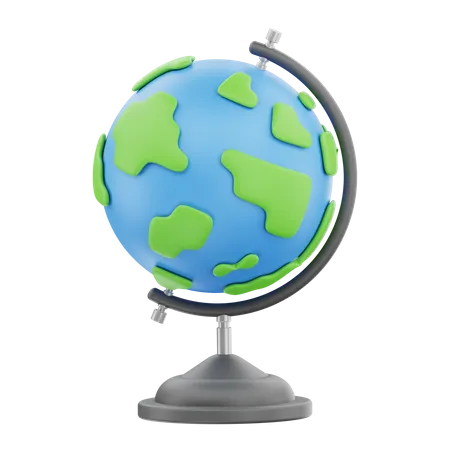 Table Globe  3D Icon