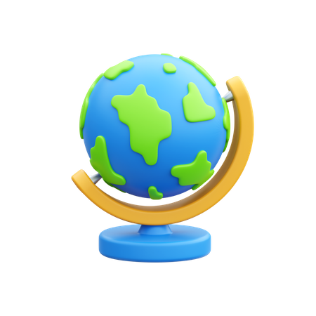 Table Globe  3D Icon