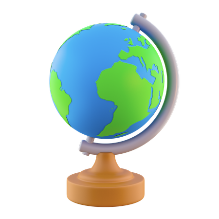 Table Globe  3D Icon