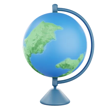 Table Globe  3D Icon