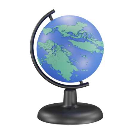 Table Globe  3D Icon