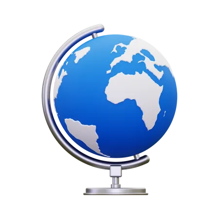 Table Globe  3D Icon