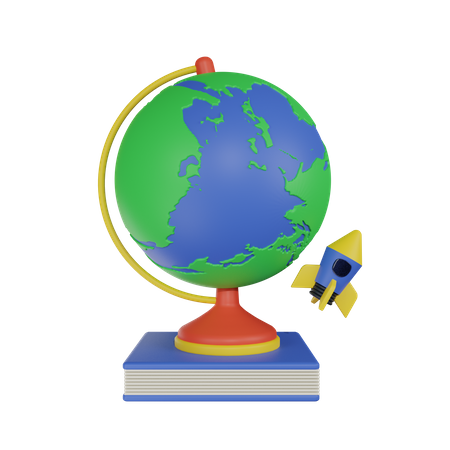 Table Globe  3D Icon