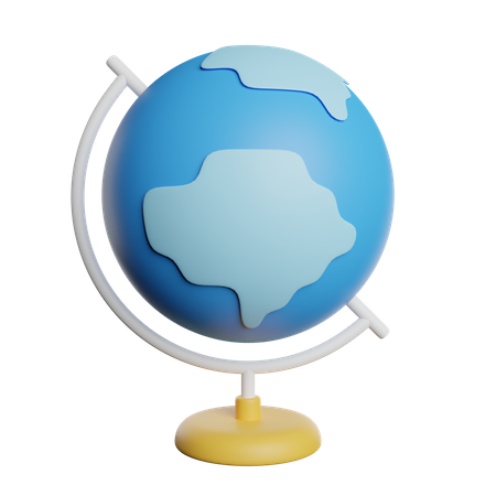 Table Globe  3D Icon