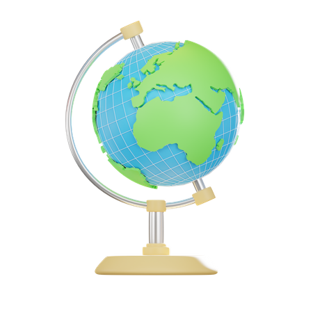 Table Globe  3D Icon