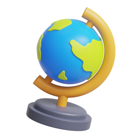 Table Globe  3D Icon