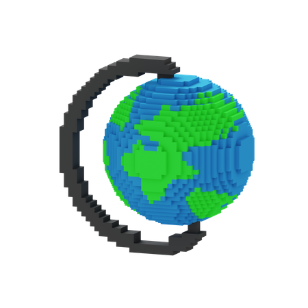 Table Globe  3D Icon