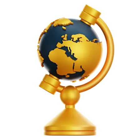 Table Globe  3D Icon