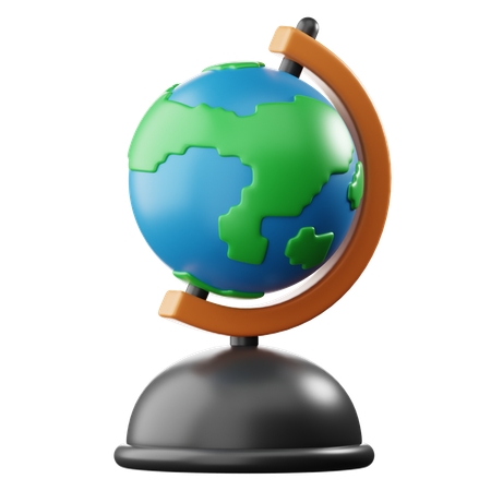 Table Globe  3D Icon