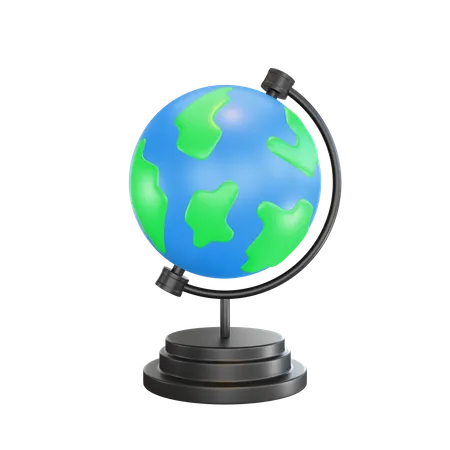 Table Globe  3D Icon