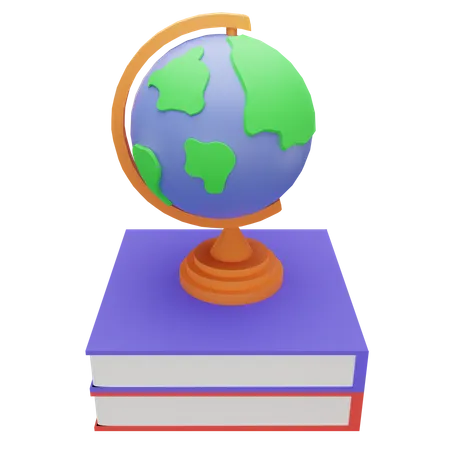 Table Globe  3D Icon