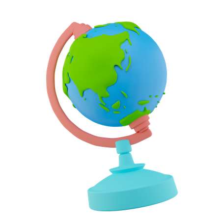 Table Globe  3D Icon