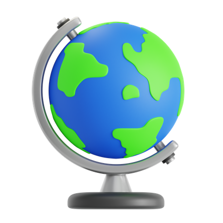 Table Globe  3D Icon