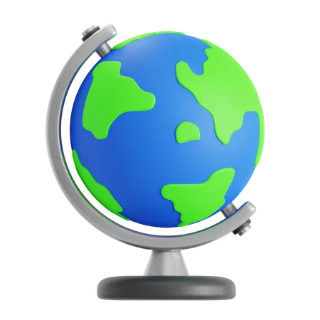 Table Globe  3D Icon