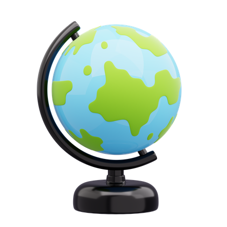 Table Globe  3D Icon