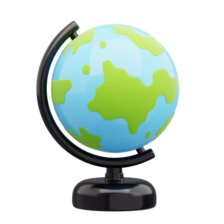 Table Globe  3D Icon