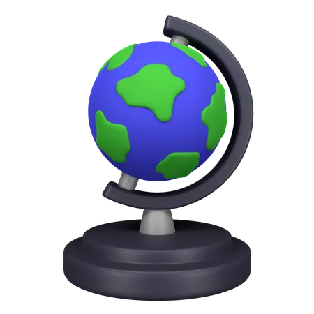 Table Globe  3D Icon