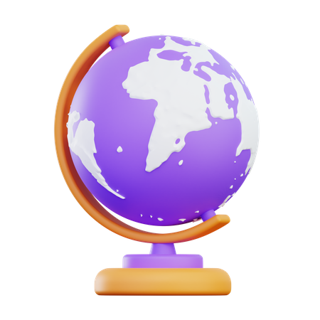 Table Globe  3D Icon