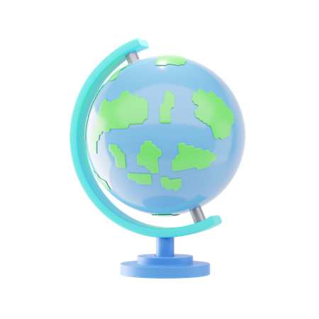 Table Globe  3D Icon