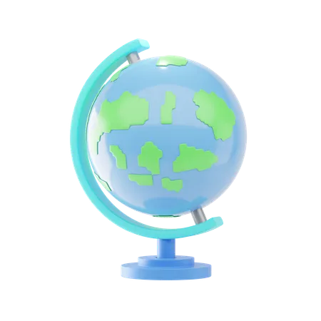 Table Globe  3D Icon