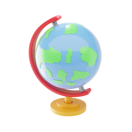 Table Globe  3D Icon