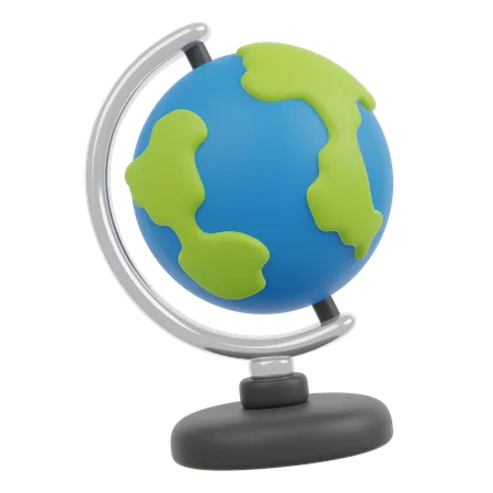 Table Globe  3D Icon