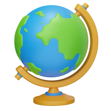 Table Globe  3D Icon