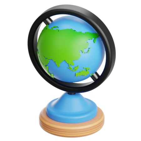 Table Globe  3D Icon