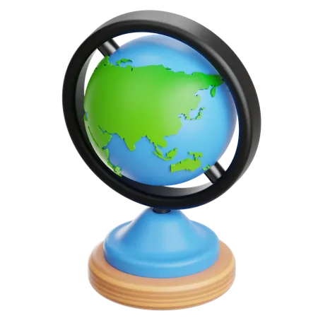 Table Globe  3D Icon