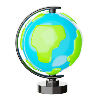 Table Globe  3D Icon