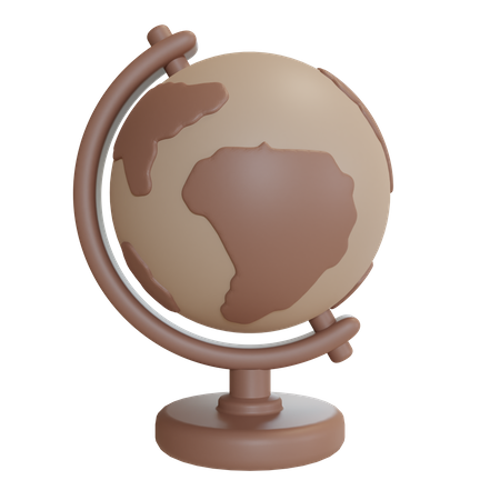 Table Globe  3D Icon